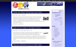 2008 Site Front Page